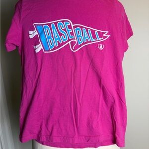 Like New YL Baseball 101 Graphic Tee
